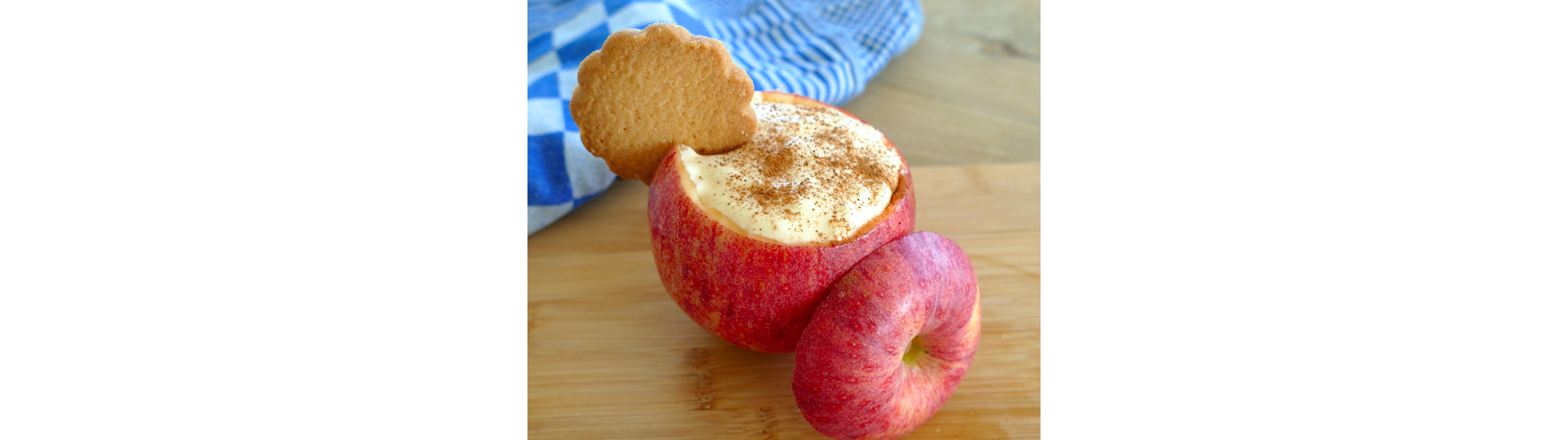 Pomme tiramisu et Petits sablés au caramel