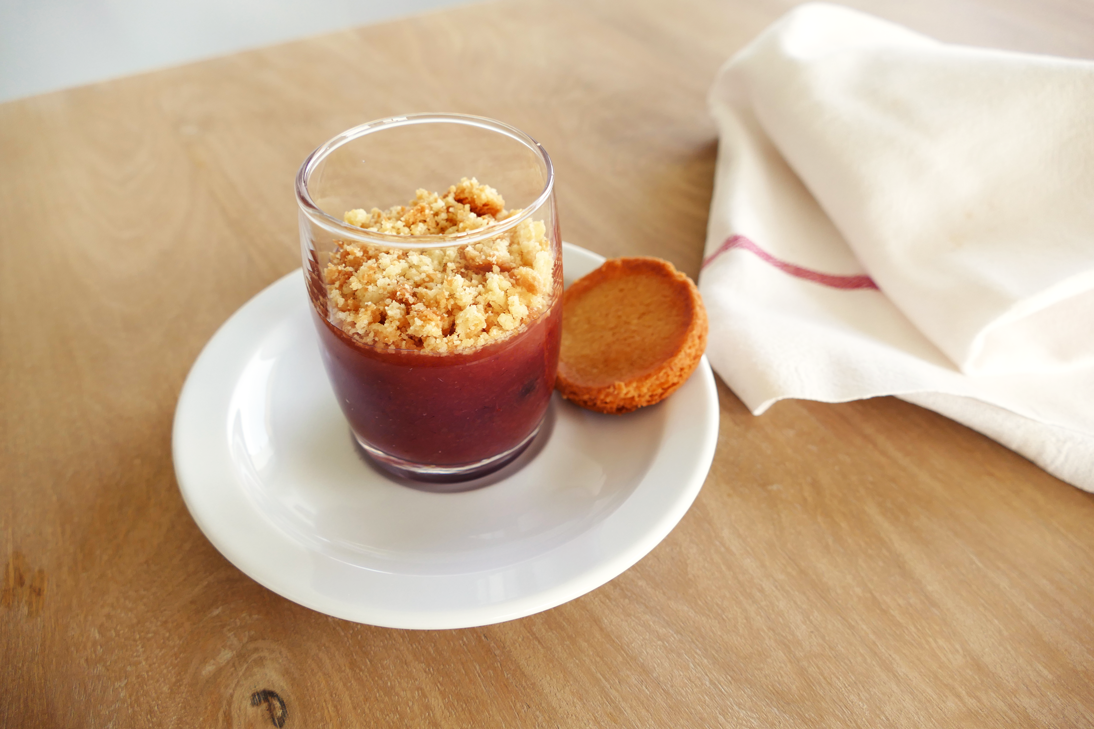 Crumble aux fruits façon La Bien Nommée