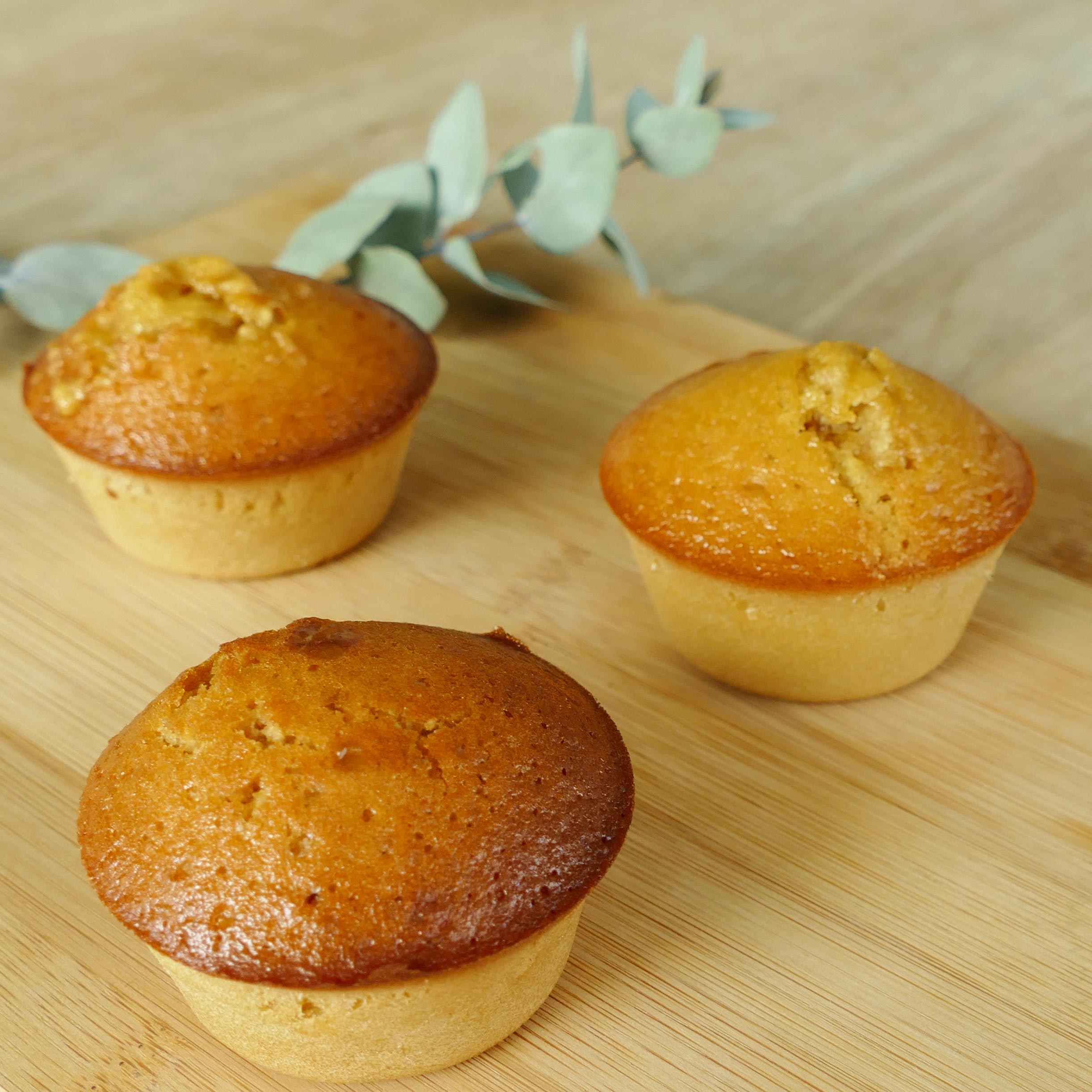 Muffins à la Crème de caramel au beurre salé